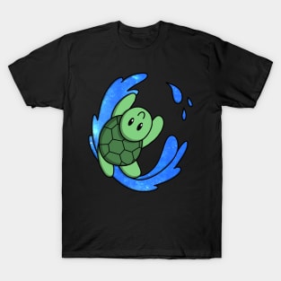 Turtle's Sparkly Wave T-Shirt